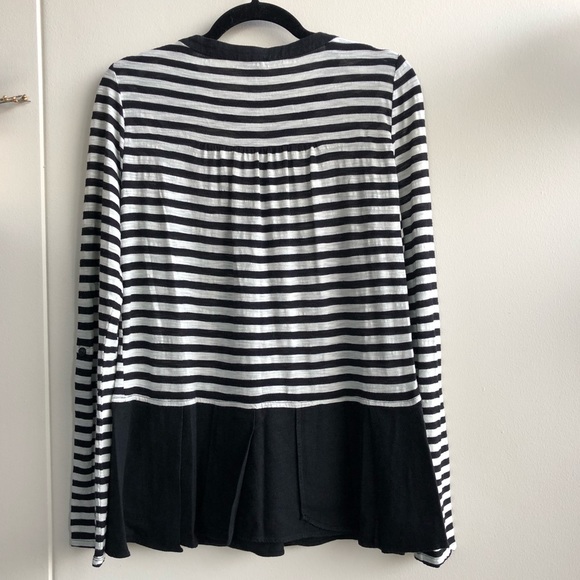 Postmark Buttondown Peplum Top from Anthropologie - Picture 4 of 6